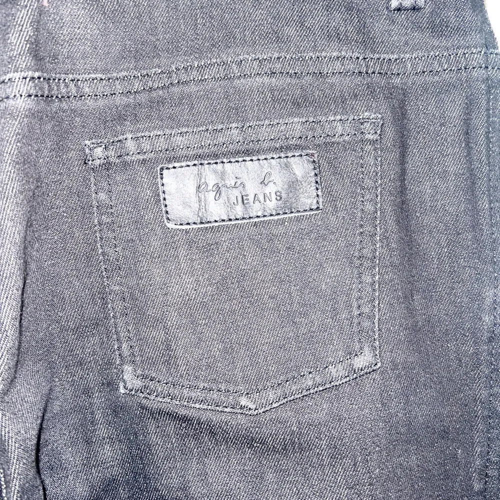 Agnes b. Paris black Straight-Leg relaxed dark wash Jeans